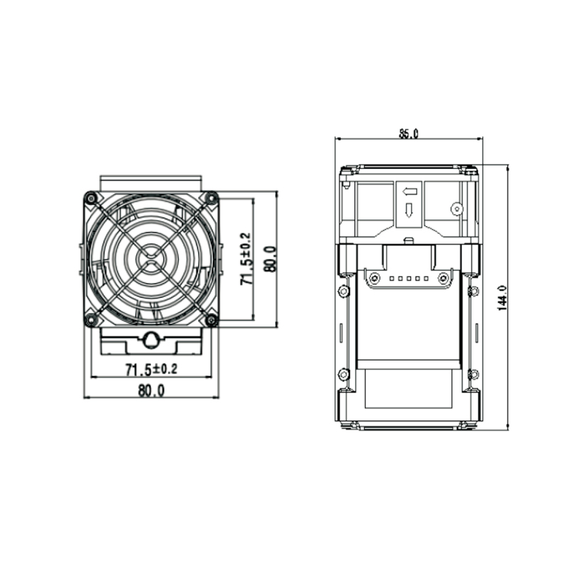 省空間型風扇加熱器RHPB 300- -600系列