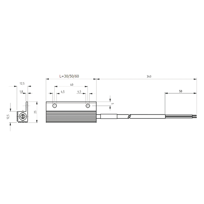 小型半導體加熱器RRC 016系列