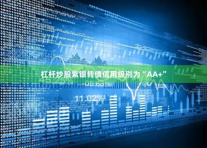 杠杆炒股紫银转债信用级别为“AA+”