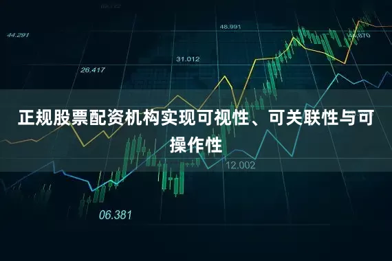 正规股票配资机构实现可视性、可关联性与可操作性